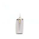 AAA Replica Louis Vuitton LV CAPUCINES BB BRUME GREY GOLD HARWARE WITH ABALONE-SHELL