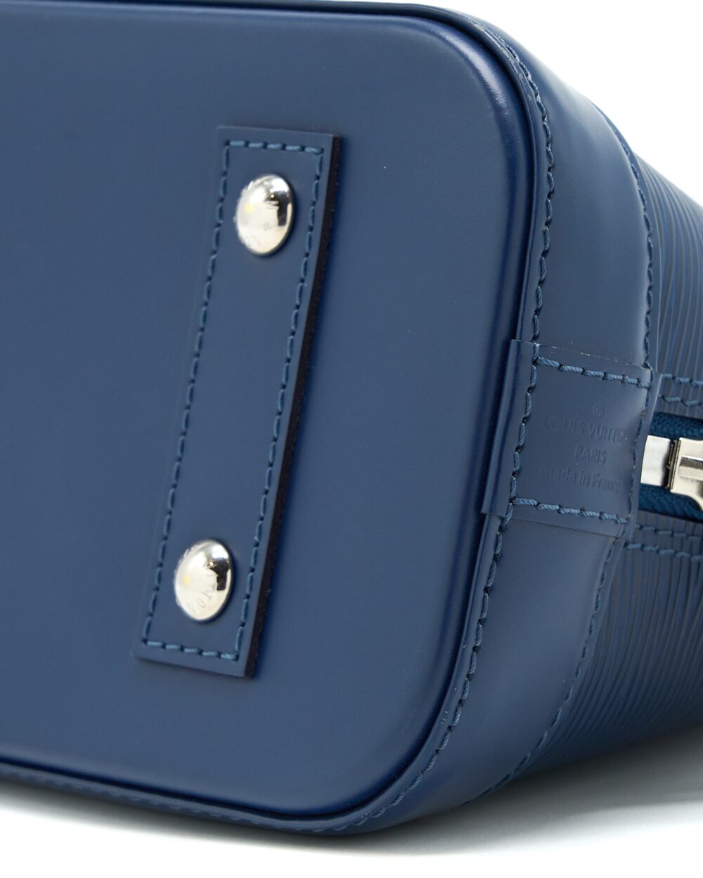 AAA Replica Louis Vuitton LV ALMA BB EPI INDIGO BLUE SHW
