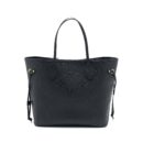 AAA Replica Louis Vuitton LV NEVERFULL MM MONOGRAM EMPREINTE BLACK GHW