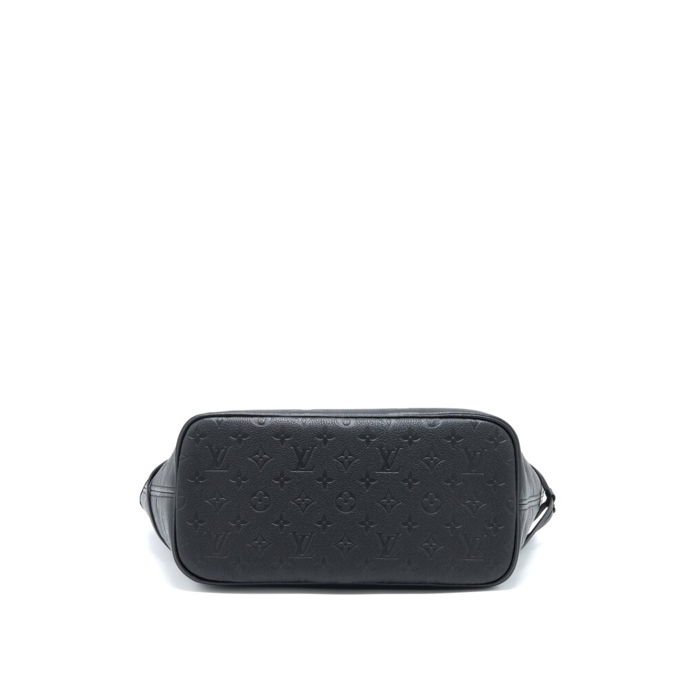 AAA Replica Louis Vuitton LV NEVERFULL MM MONOGRAM EMPREINTE BLACK GHW
