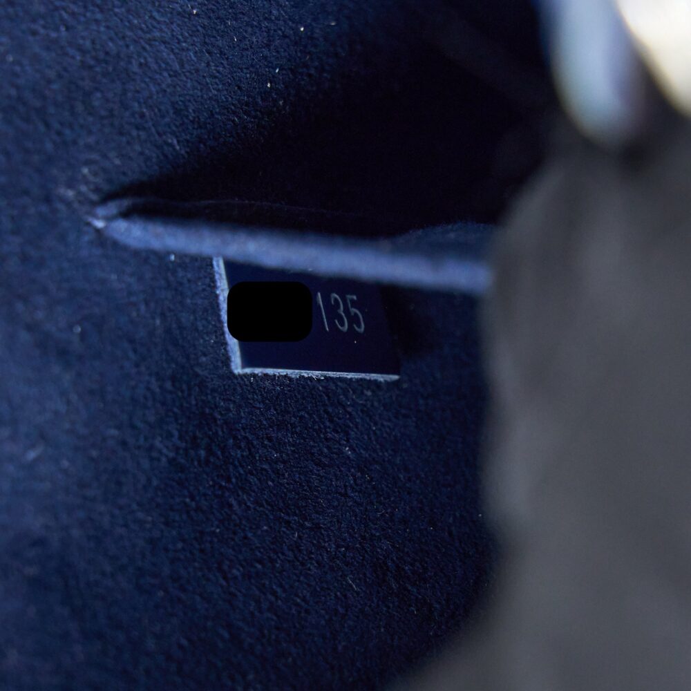 AAA Replica Louis Vuitton LV ALMA BB EPI INDIGO BLUE SHW