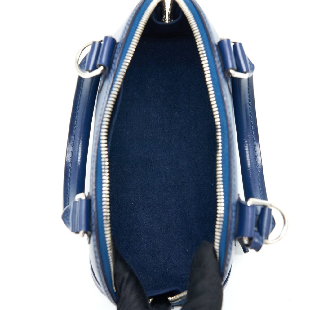 AAA Replica Louis Vuitton LV ALMA BB EPI INDIGO BLUE SHW
