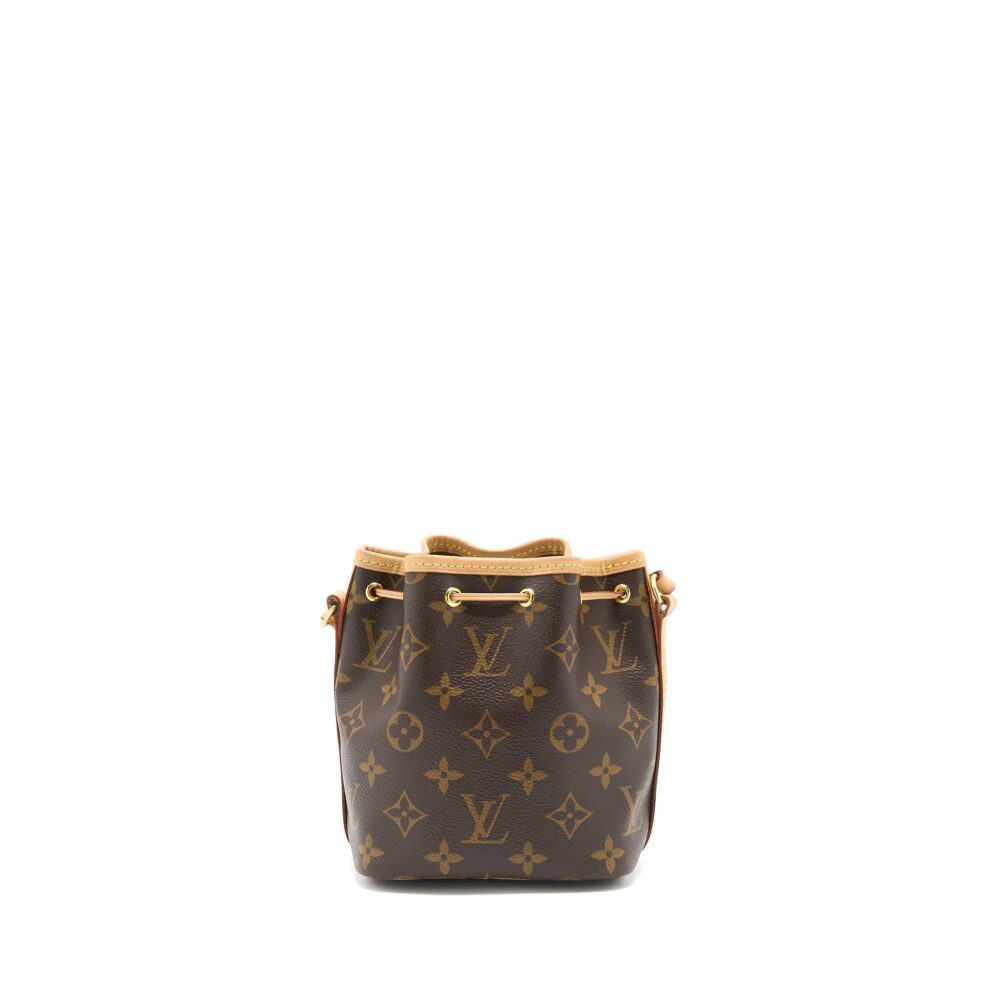 AAA Replica Louis Vuitton LV NANO NOE MONOGRAM CANVAS GHW