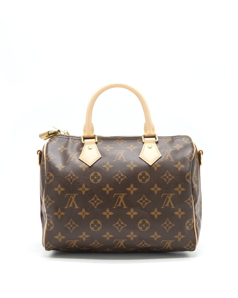 AAA Replica Louis Vuitton LV SPEEDY 25 BANDOULIERE MONOGRAM CANVAS