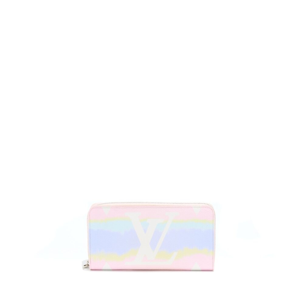 AAA Replica Louis Vuitton LV ESCALE PASTEL ZIPPY LONG WALLET SHW