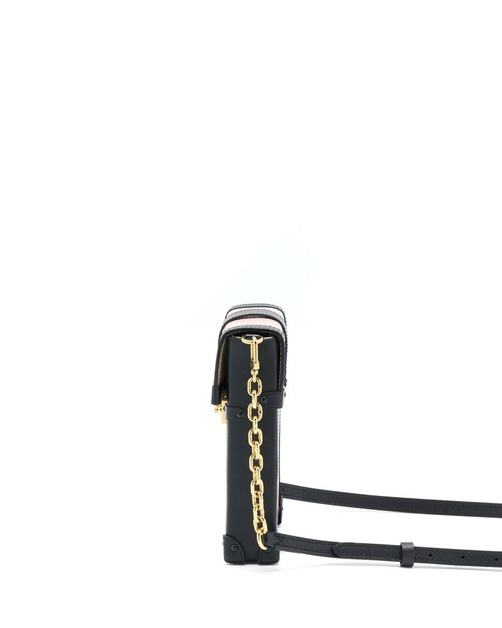 AAA Replica Louis Vuitton LV VERTICAL TRUNK POCHETTE EPI PINK GHW
