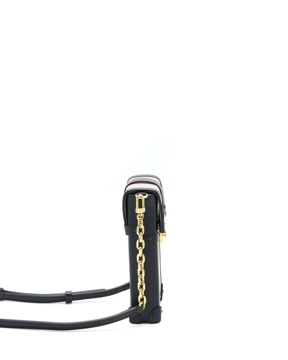 AAA Replica Louis Vuitton LV VERTICAL TRUNK POCHETTE EPI PINK GHW