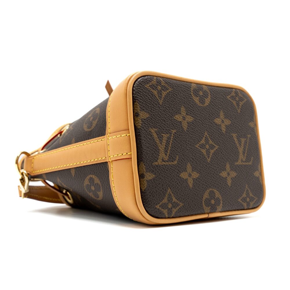 AAA Replica Louis Vuitton LV NANO NOE MONOGRAM CANVAS GHW (NEW VERSION)
