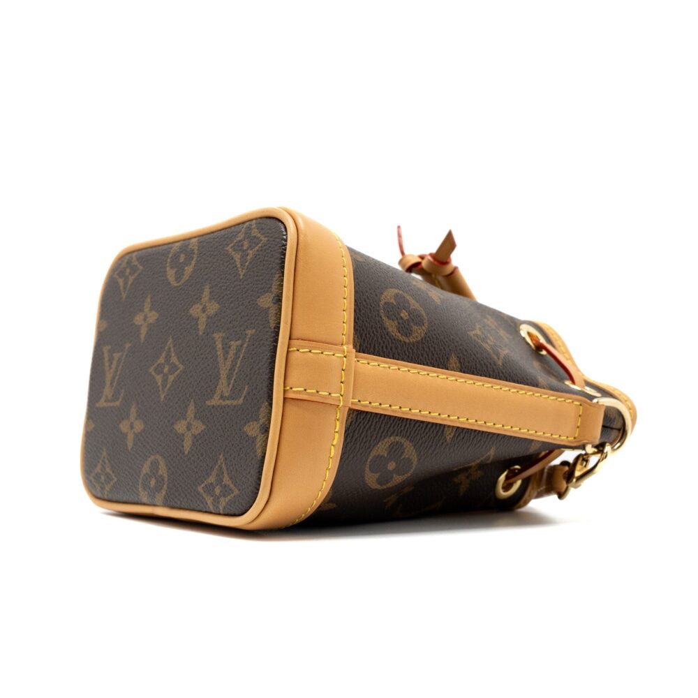 AAA Replica Louis Vuitton LV NANO NOE MONOGRAM CANVAS GHW (NEW VERSION)