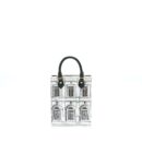 AAA Replica Louis Vuitton LV PETIT SAC PLAT BAG WHITE/BLACK FORNASETTI MONOGRAM CANVAS GHW
