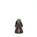 AAA Replica Louis Vuitton LV ALMA BB PATENT AMARANTE RAYE GHW