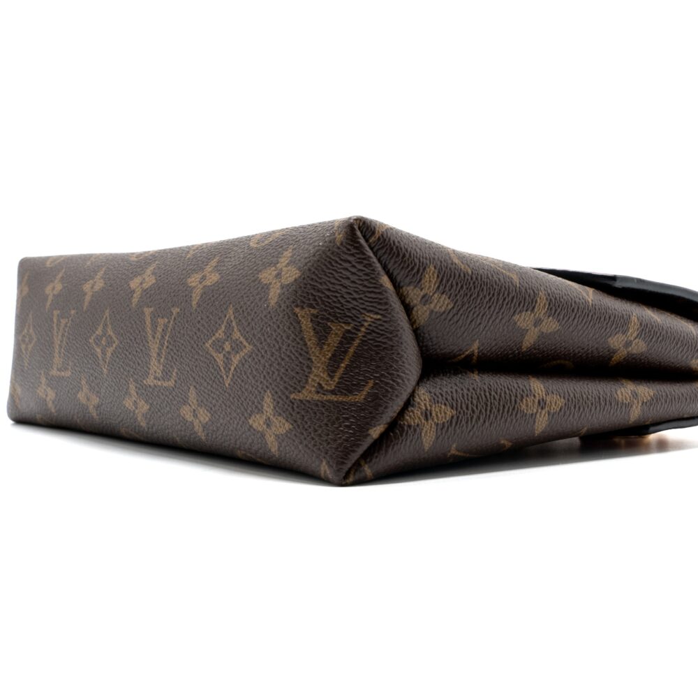 AAA Replica Louis Vuitton LV PALLAS CHAIN BAG MONOGRAM CANVAS/ LEATHER CERISE GHW