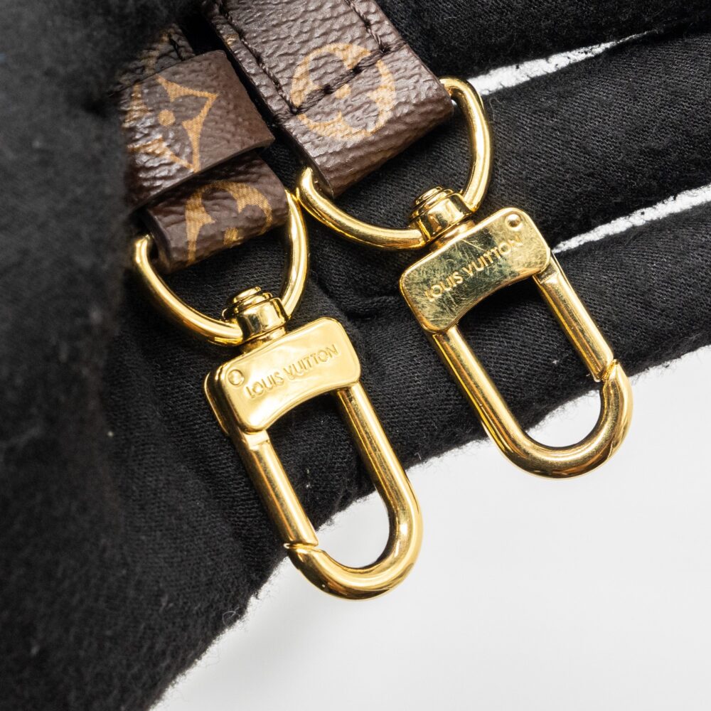 AAA Replica Louis Vuitton LV SAC PLAT BB MONOGRAM CANVAS GHW