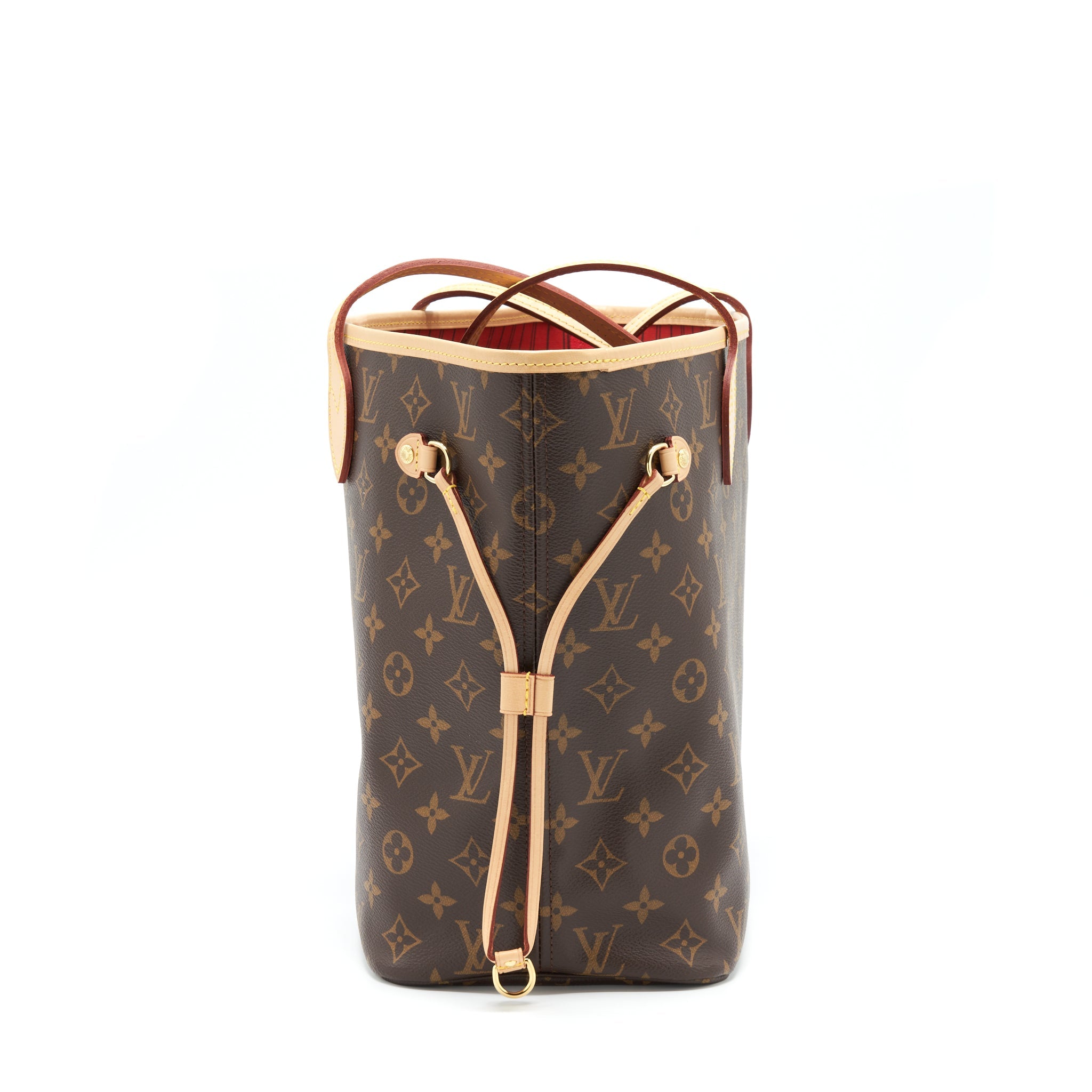 AAA Replica Louis Vuitton LV NEVERFULL CHERRY MM MONOGRAM CANVAS GHW