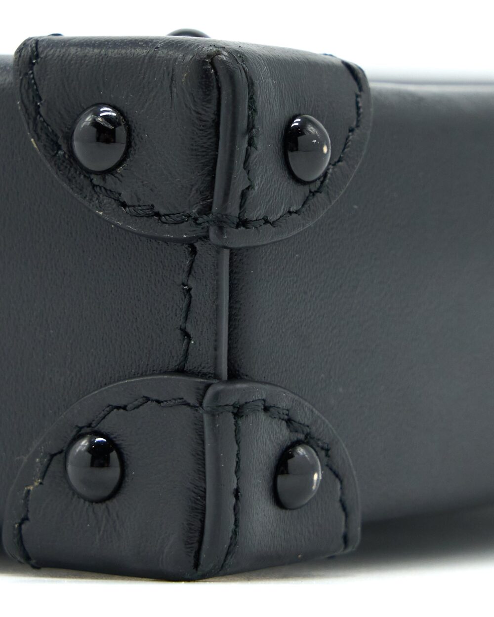 AAA Replica Louis Vuitton LV VERTICAL TRUNK POCHETTE MONOGRAM CANVAS GHW
