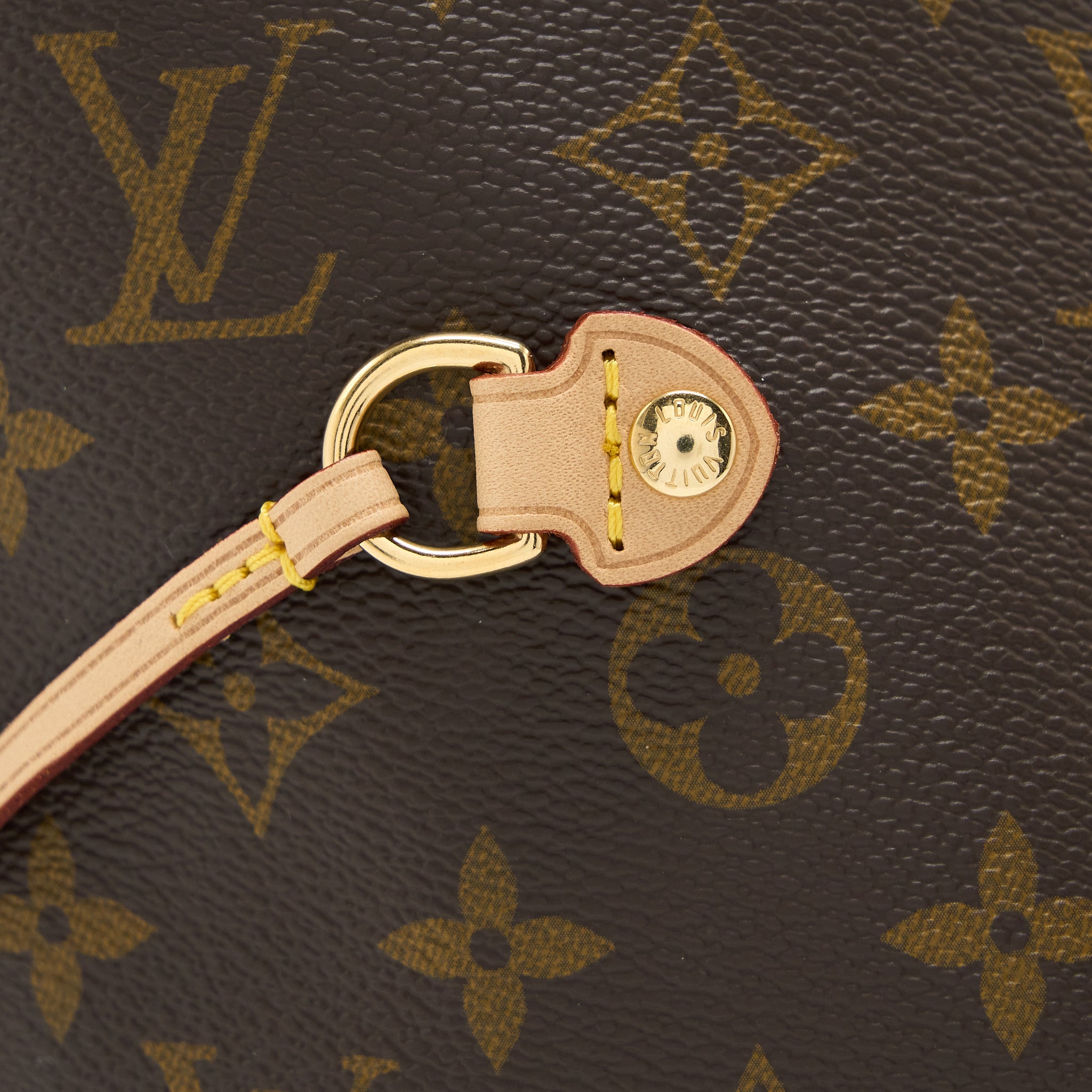 AAA Replica Louis Vuitton LV NEVERFULL MM MONOGRAM CANVAS / BEIGE LGHW