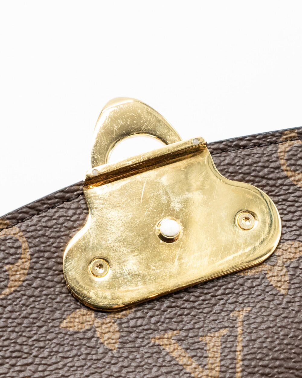 AAA Replica Louis Vuitton LV PALLAS CHAIN BAG MONOGRAM CANVAS/ LEATHER CERISE GHW