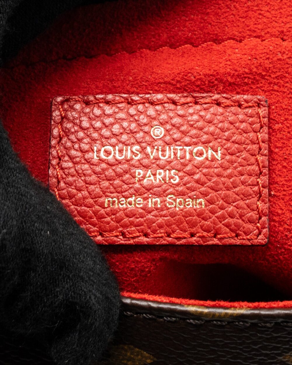 AAA Replica Louis Vuitton LV PALLAS CHAIN BAG MONOGRAM CANVAS/ LEATHER CERISE GHW