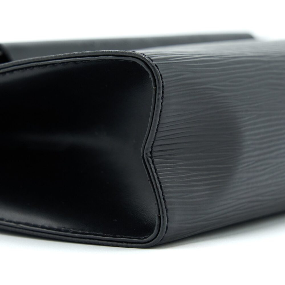 AAA Replica Louis Vuitton LV VINTAGE SHOULDER BAG EPI BLACK