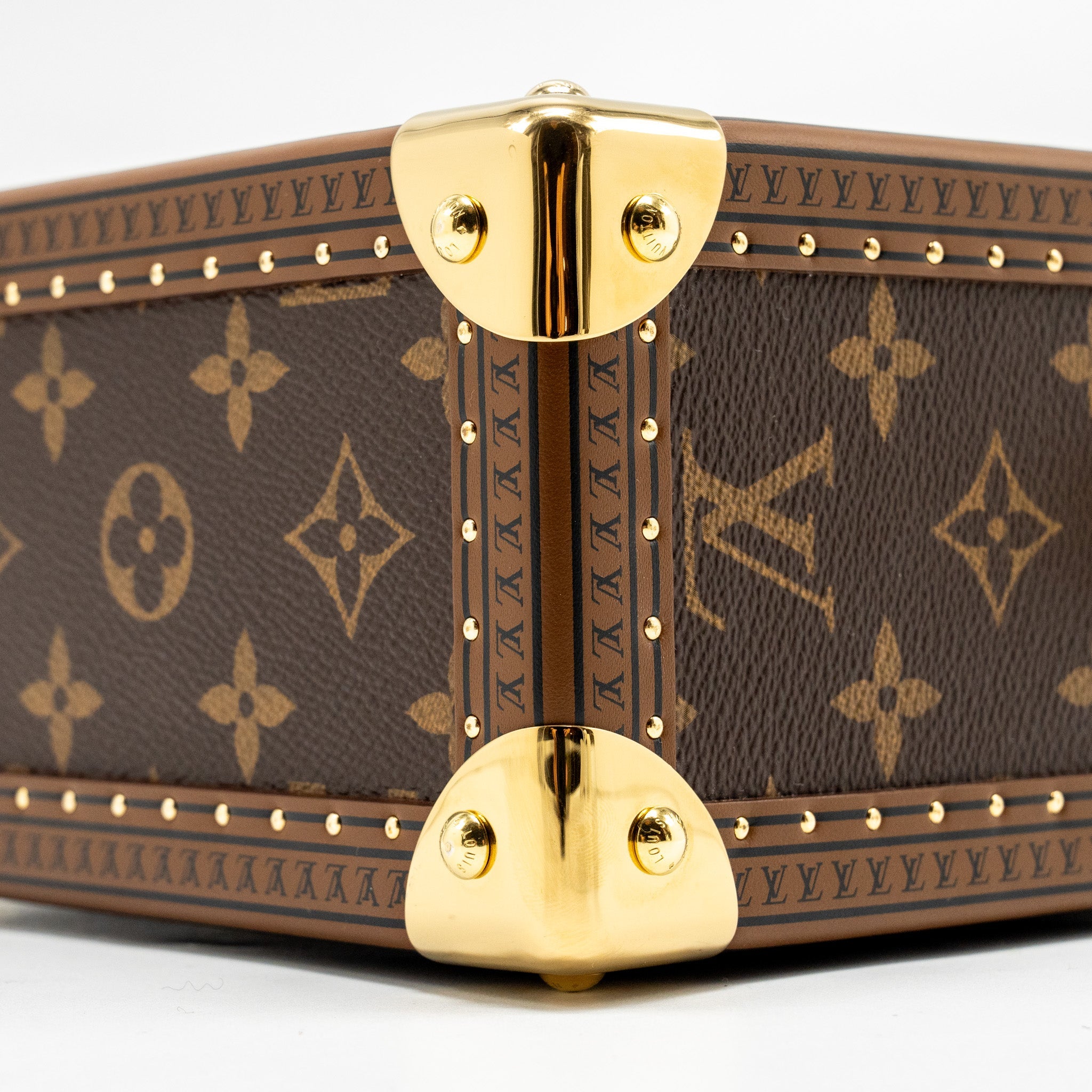 AAA Replica Louis Vuitton LV CAMERA BOX TRUNK MONOGRAM CANVAS/LEATHER GHW
