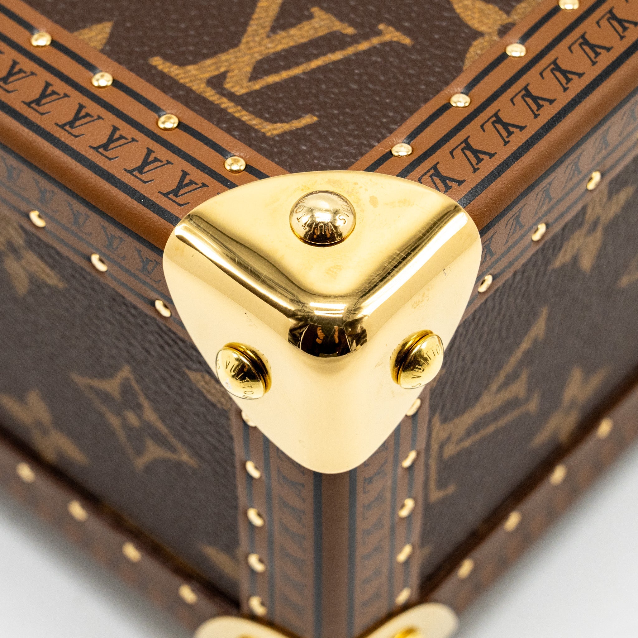 AAA Replica Louis Vuitton LV CAMERA BOX TRUNK MONOGRAM CANVAS/LEATHER GHW