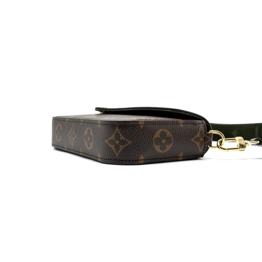 AAA Replica Louis Vuitton LV FELICIE STRAP & GO MONOGRAM CANVAS GHW (NEW VERSION)