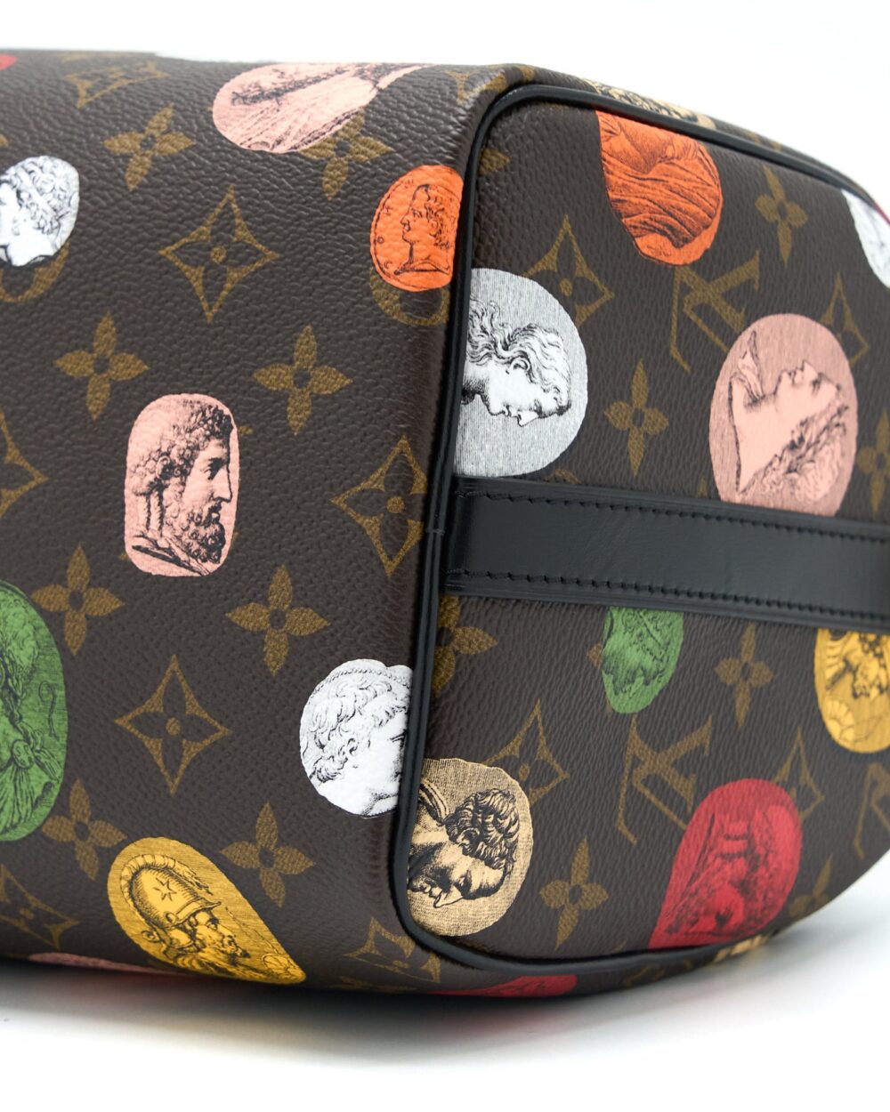 AAA Replica Louis Vuitton LV X FORNASETTI SPEEDY BANDOULIERE 25 MULTICOLOUR MONOGNRAM CANVAS GHW (NEW VERSION)