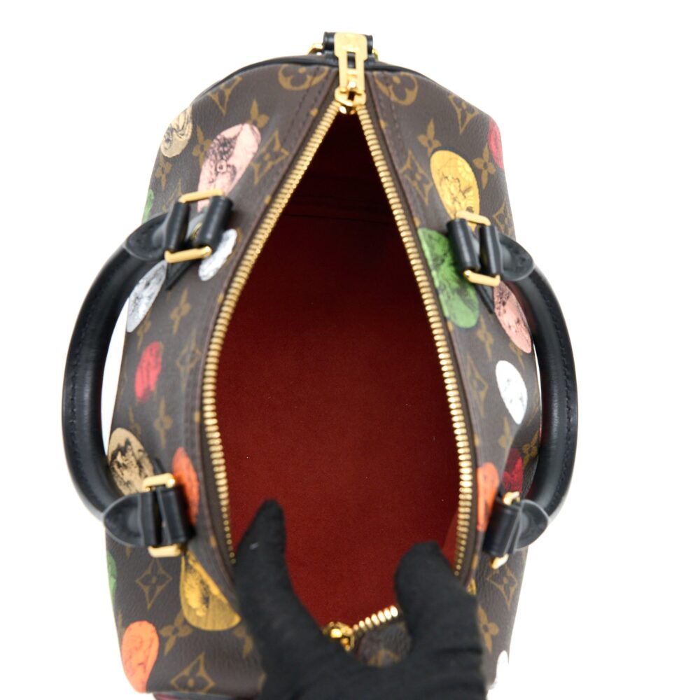AAA Replica Louis Vuitton LV X FORNASETTI SPEEDY BANDOULIERE 25 MULTICOLOUR MONOGNRAM CANVAS GHW (NEW VERSION)