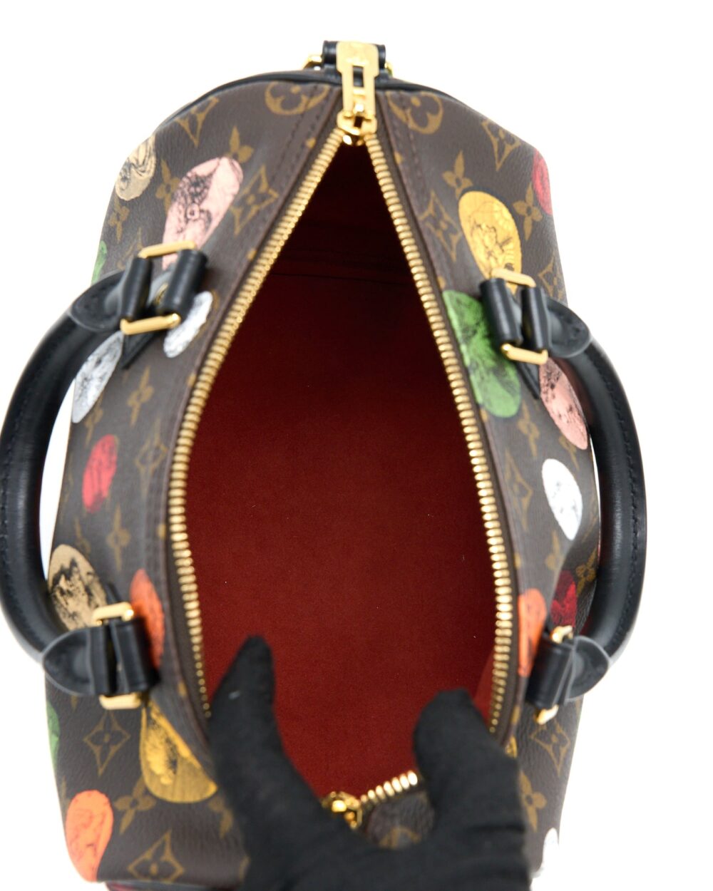 AAA Replica Louis Vuitton LV X FORNASETTI SPEEDY BANDOULIERE 25 MULTICOLOUR MONOGNRAM CANVAS GHW (NEW VERSION)