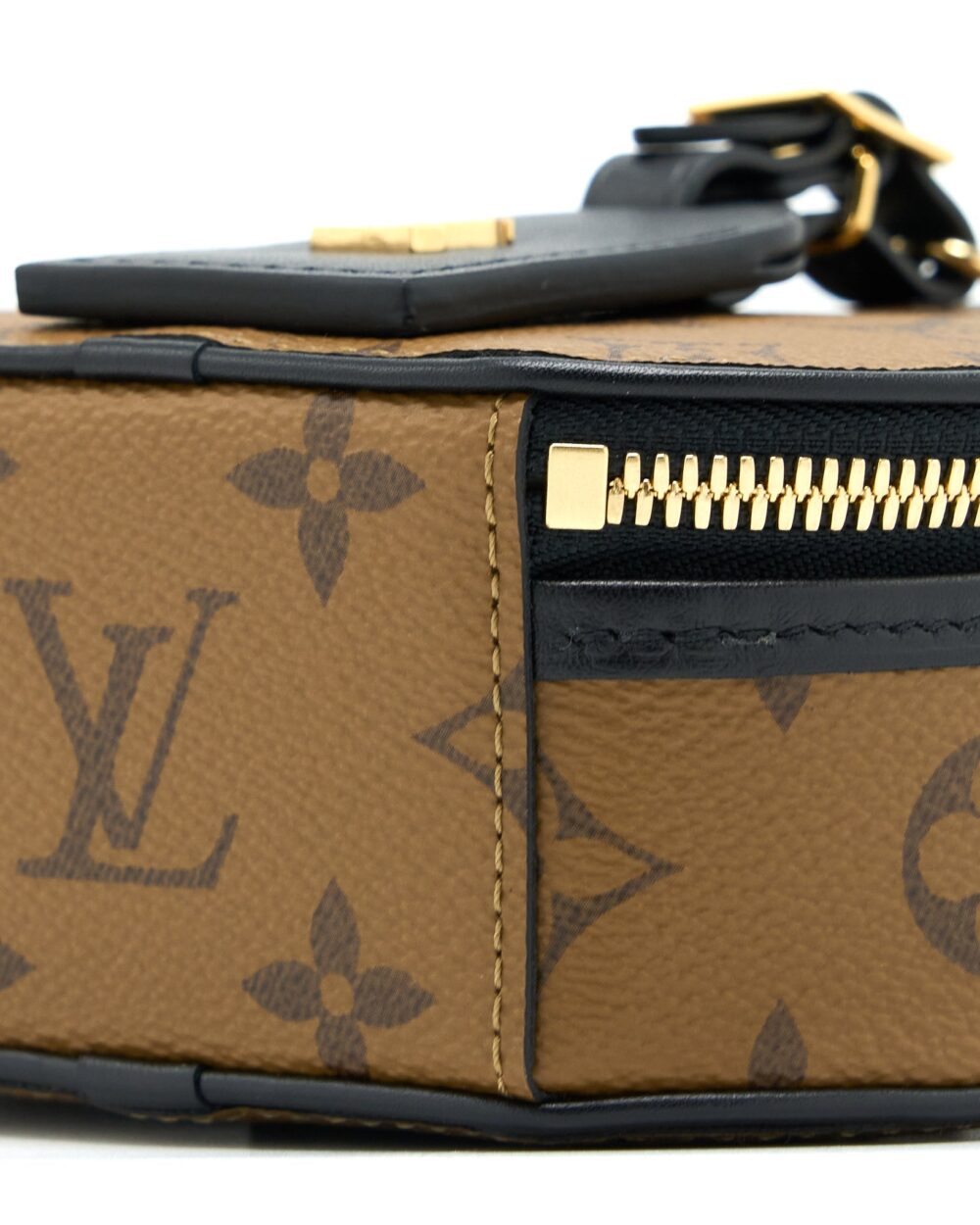 AAA Replica Louis Vuitton LV MINI BOITE CHAPEAU REVERSE MONOGRAM CANVAS GHW