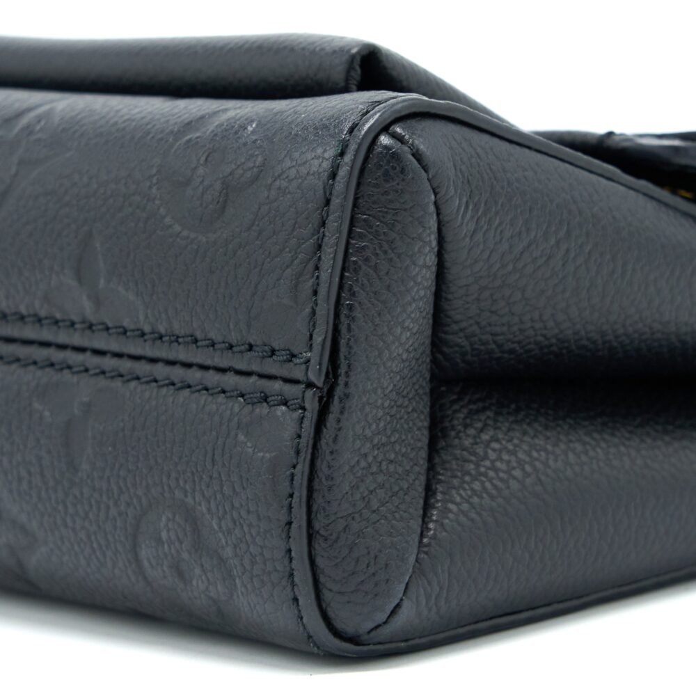 AAA Replica Louis Vuitton LV VAVIN BB MONOGRAM EMPREINTE BLACK GHW