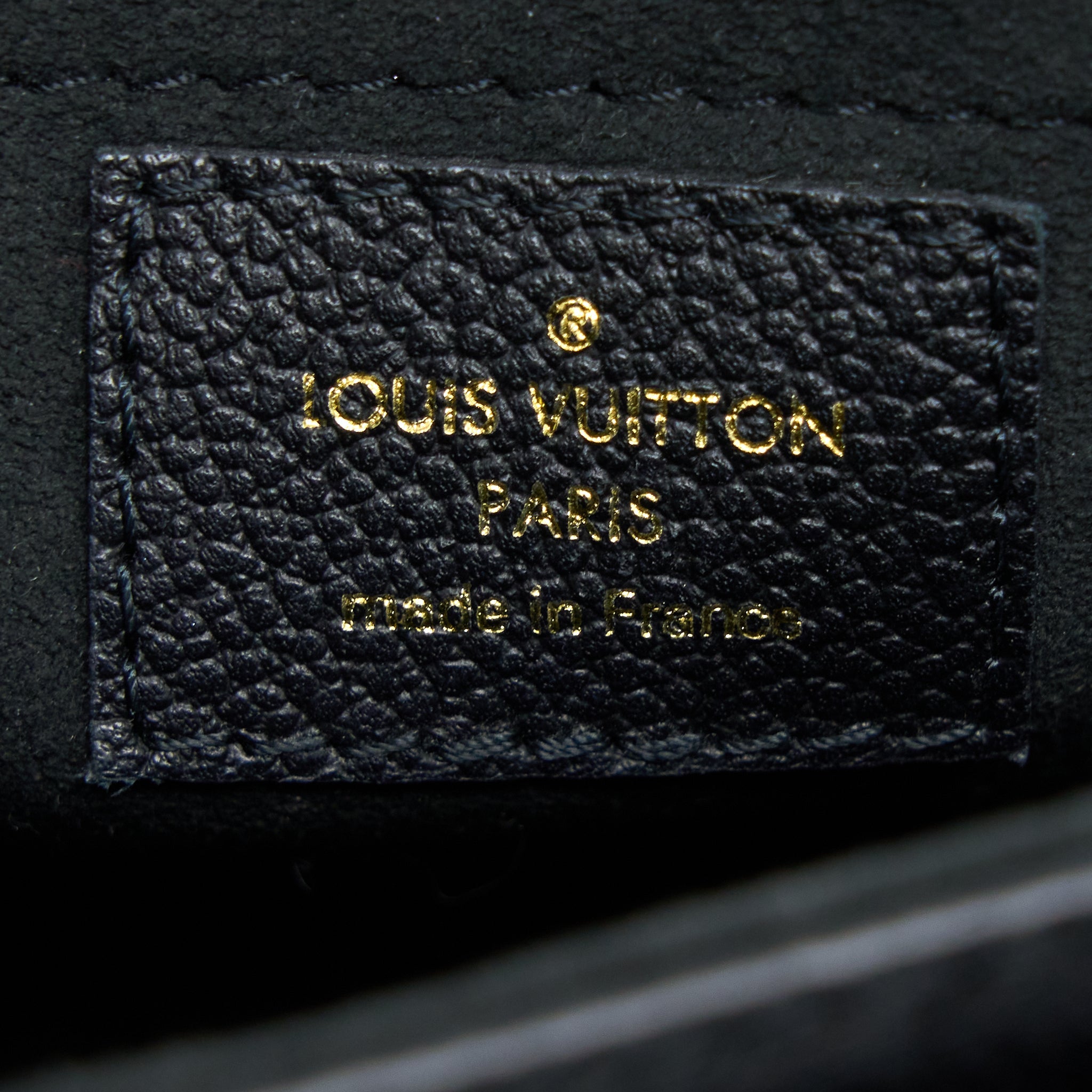AAA Replica Louis Vuitton LV VAVIN BB MONOGRAM EMPREINTE BLACK GHW