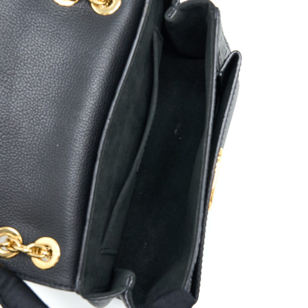 AAA Replica Louis Vuitton LV VAVIN BB MONOGRAM EMPREINTE BLACK GHW