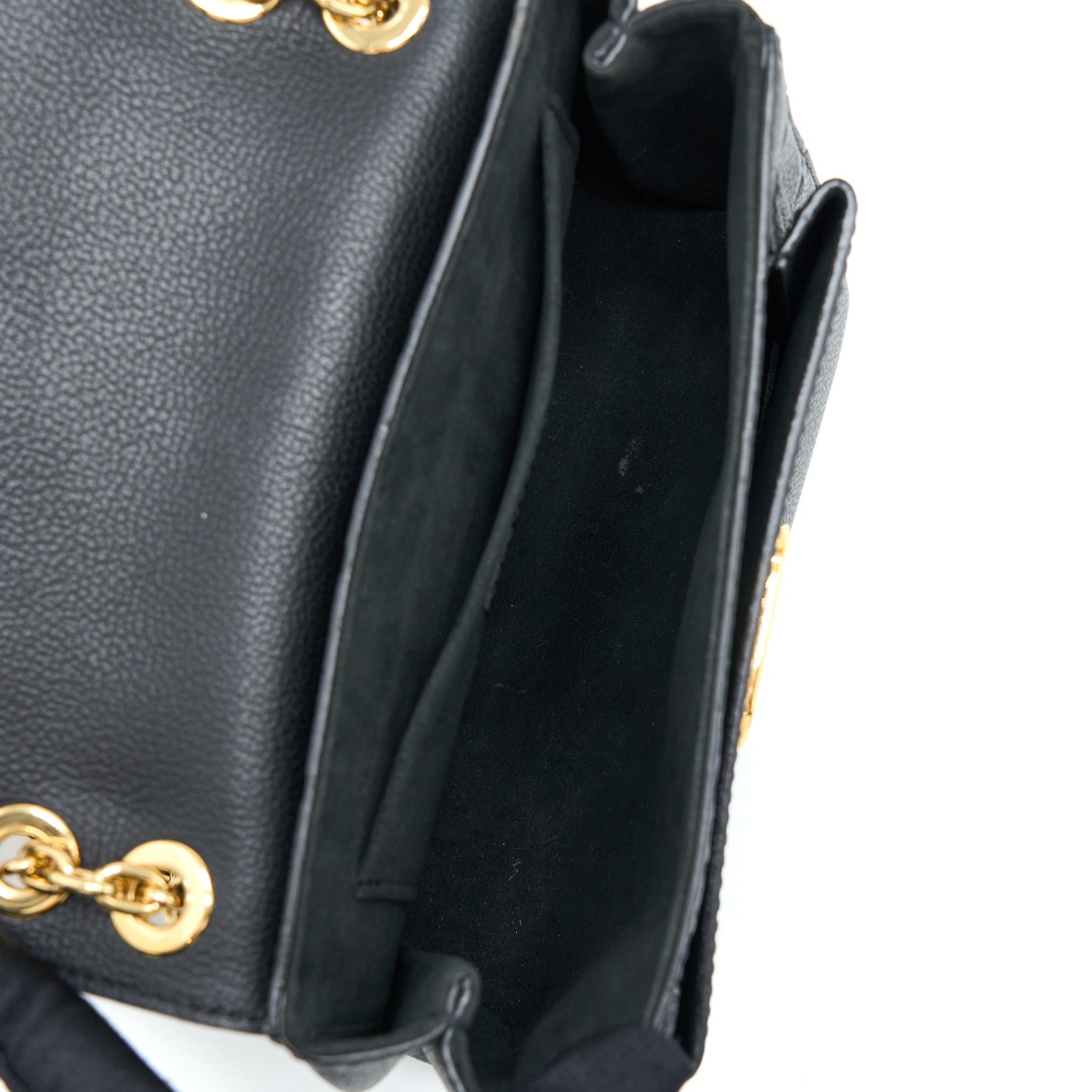AAA Replica Louis Vuitton LV VAVIN BB MONOGRAM EMPREINTE BLACK GHW