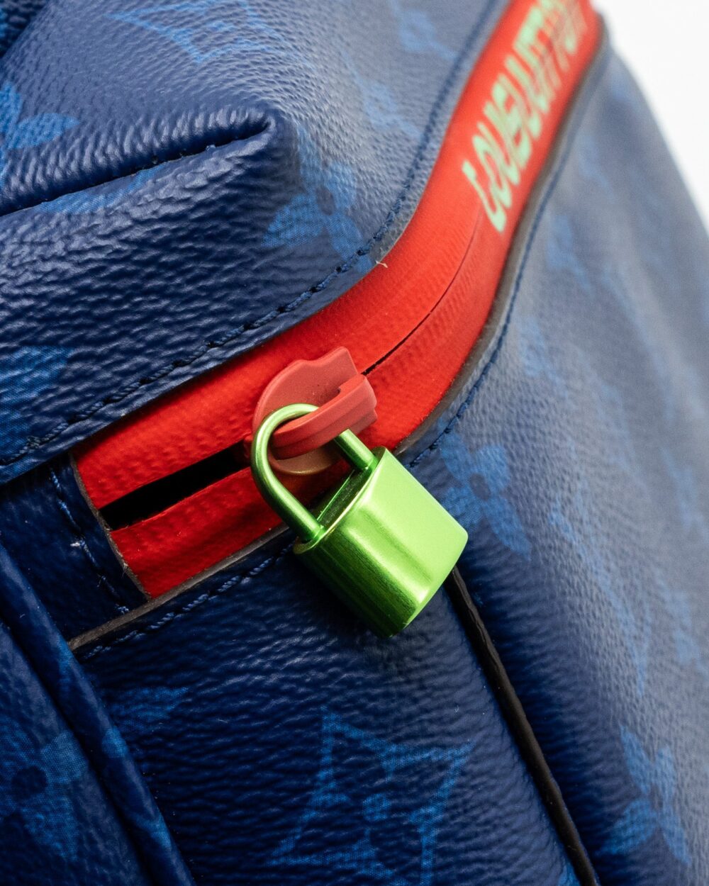 AAA Replica Louis Vuitton LV MESSENGER BAG MONOGRAM CANVAS PACIFIC BLUE/ MULTICOLOUR HARDWARE