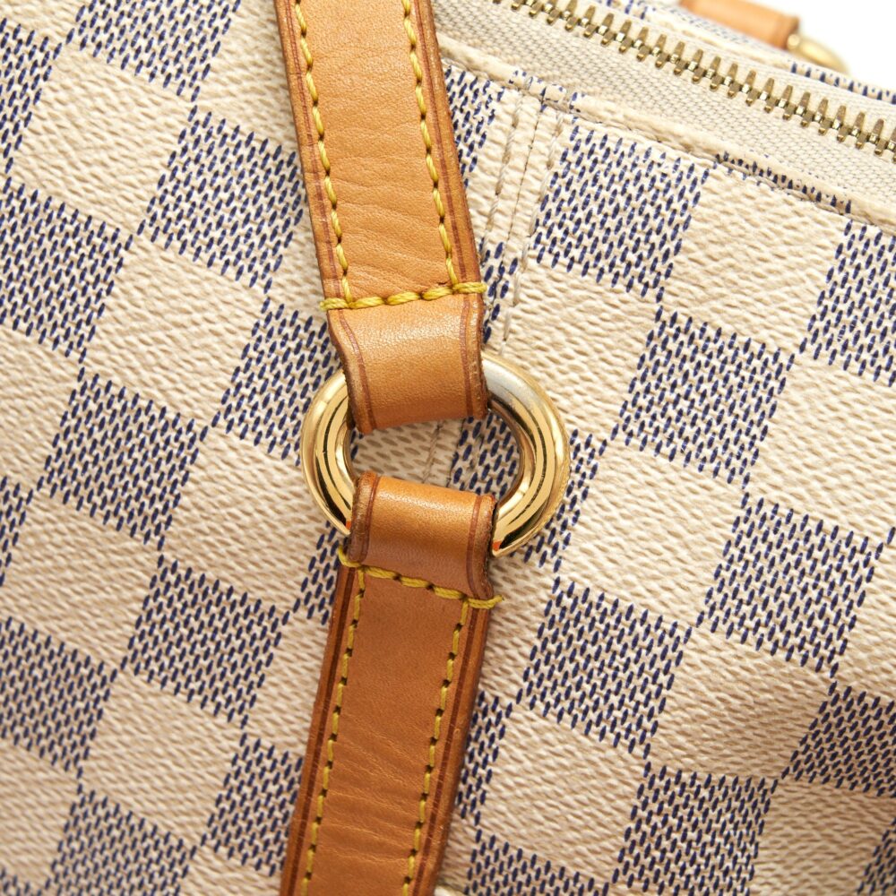 AAA Replica Louis Vuitton LV DAMIER AZUR TOTALLY MM SHOULDER BAG