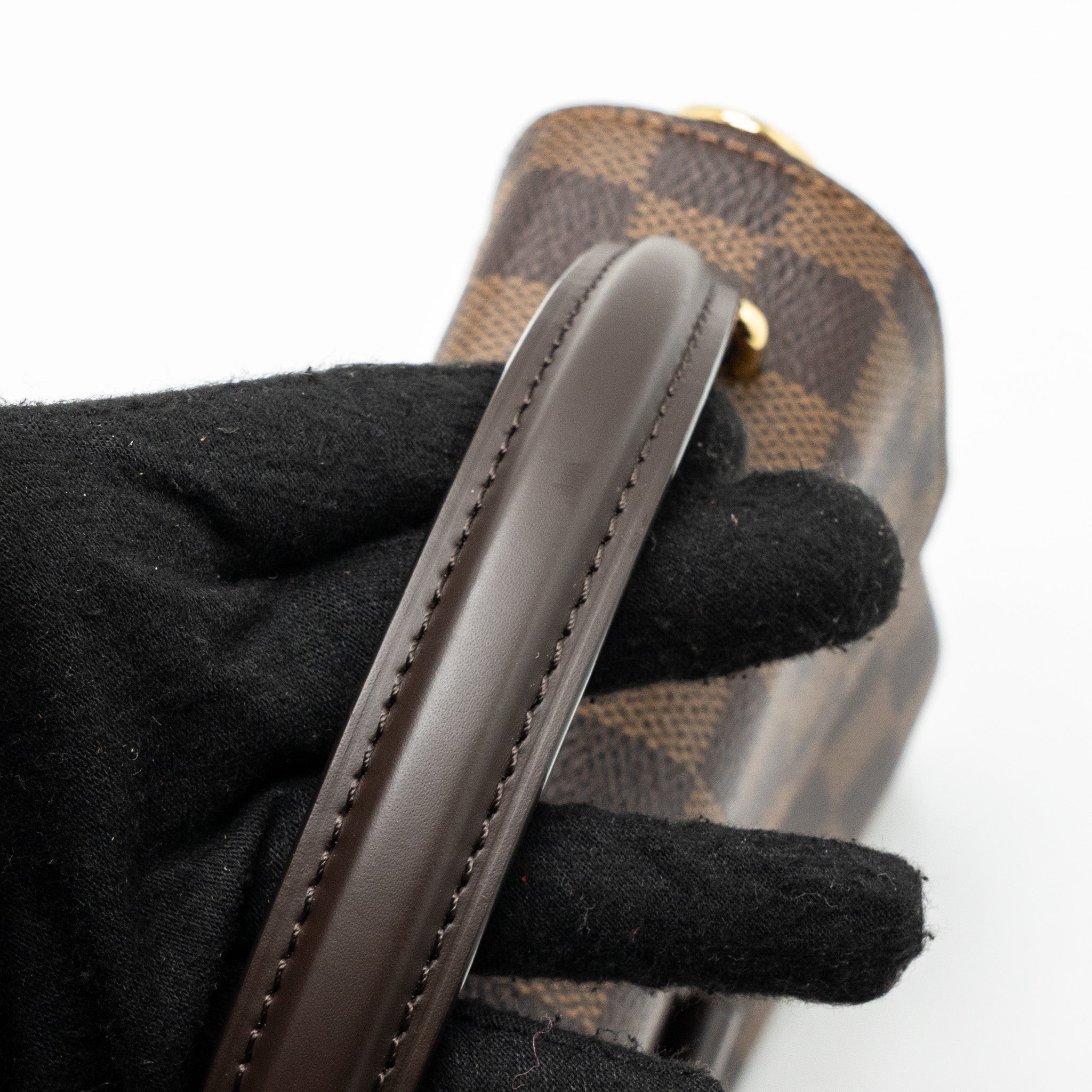AAA Replica Louis Vuitton LV CROISETTE DAMIER EBENE CANVAS GHW