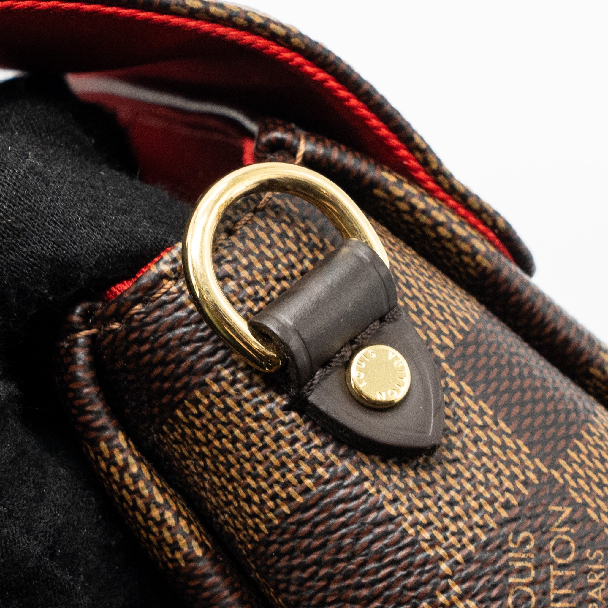 AAA Replica Louis Vuitton LV CROISETTE DAMIER EBENE CANVAS GHW