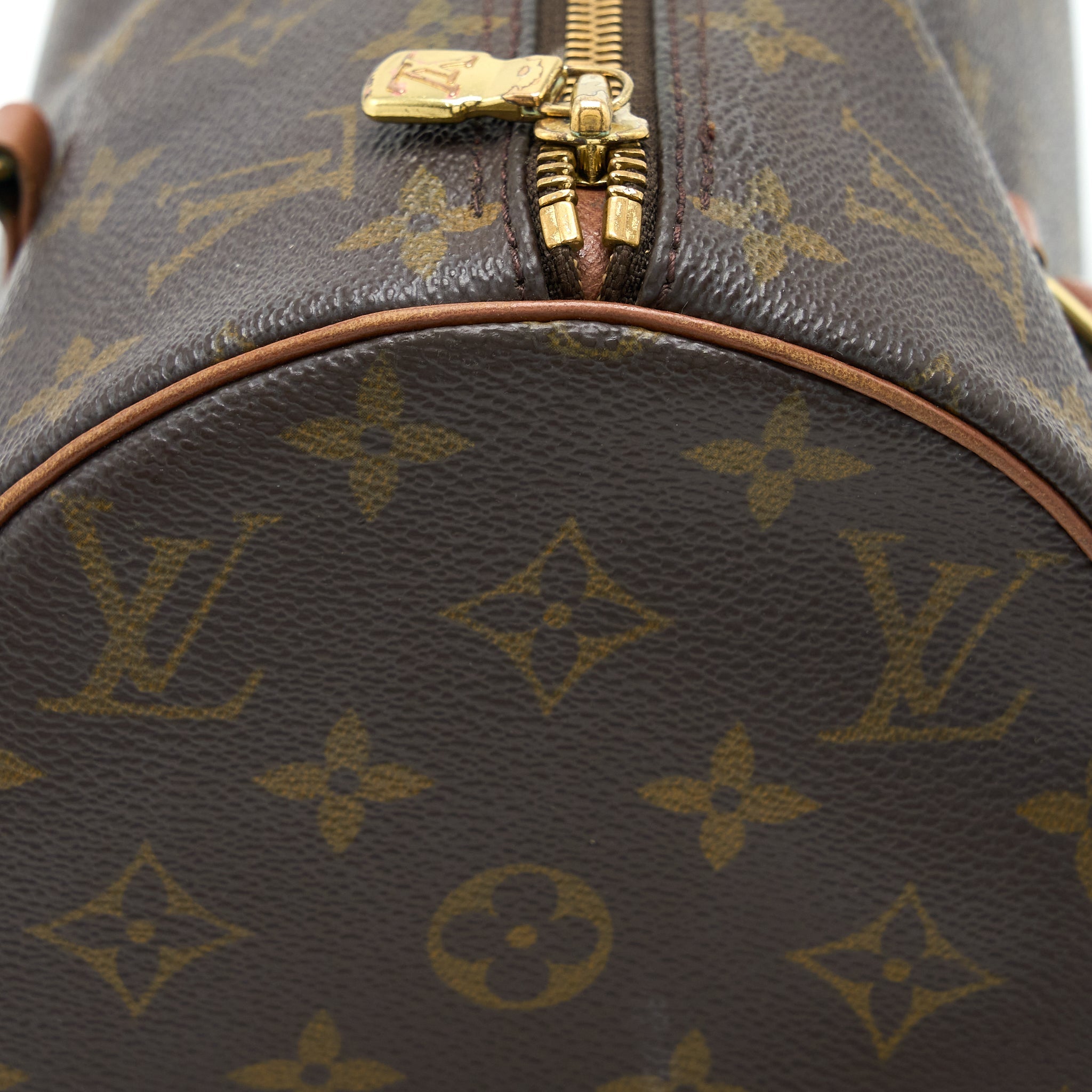 AAA Replica Louis Vuitton LV VINTAGE PAPILLON BAG MONOGRAM CANVAS GHW