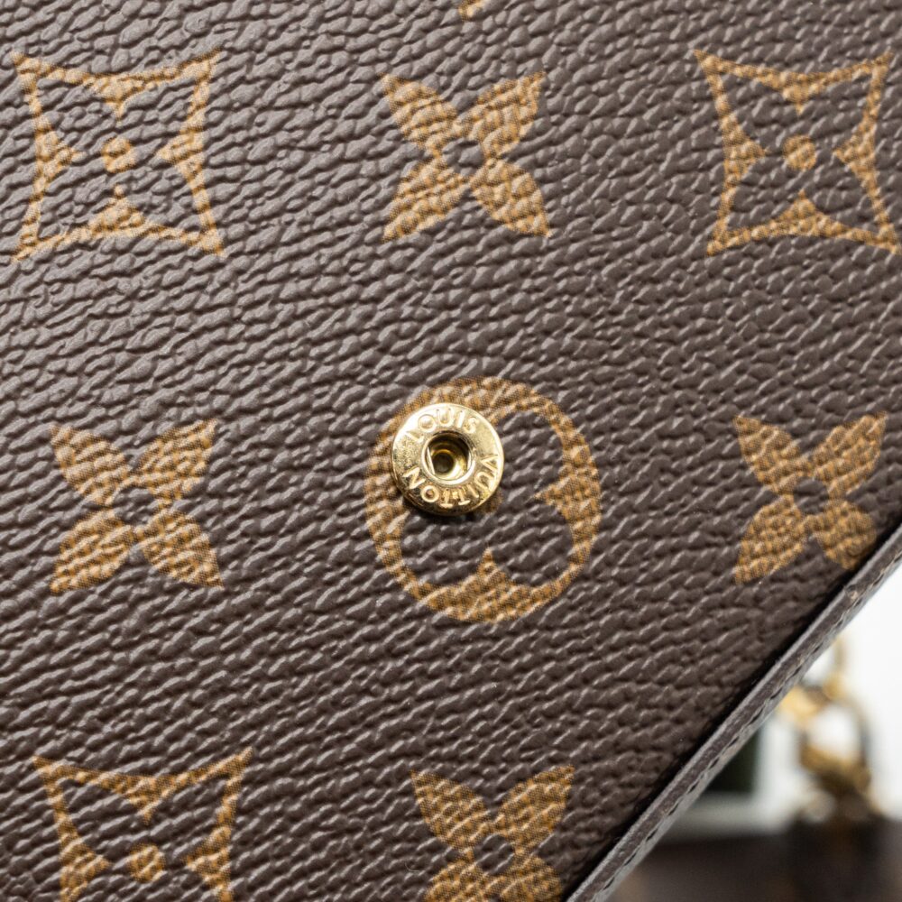 AAA Replica Louis Vuitton LV FELICIE STRAP & GO MONOGRAM CANVAS GHW (NEW VERSION)