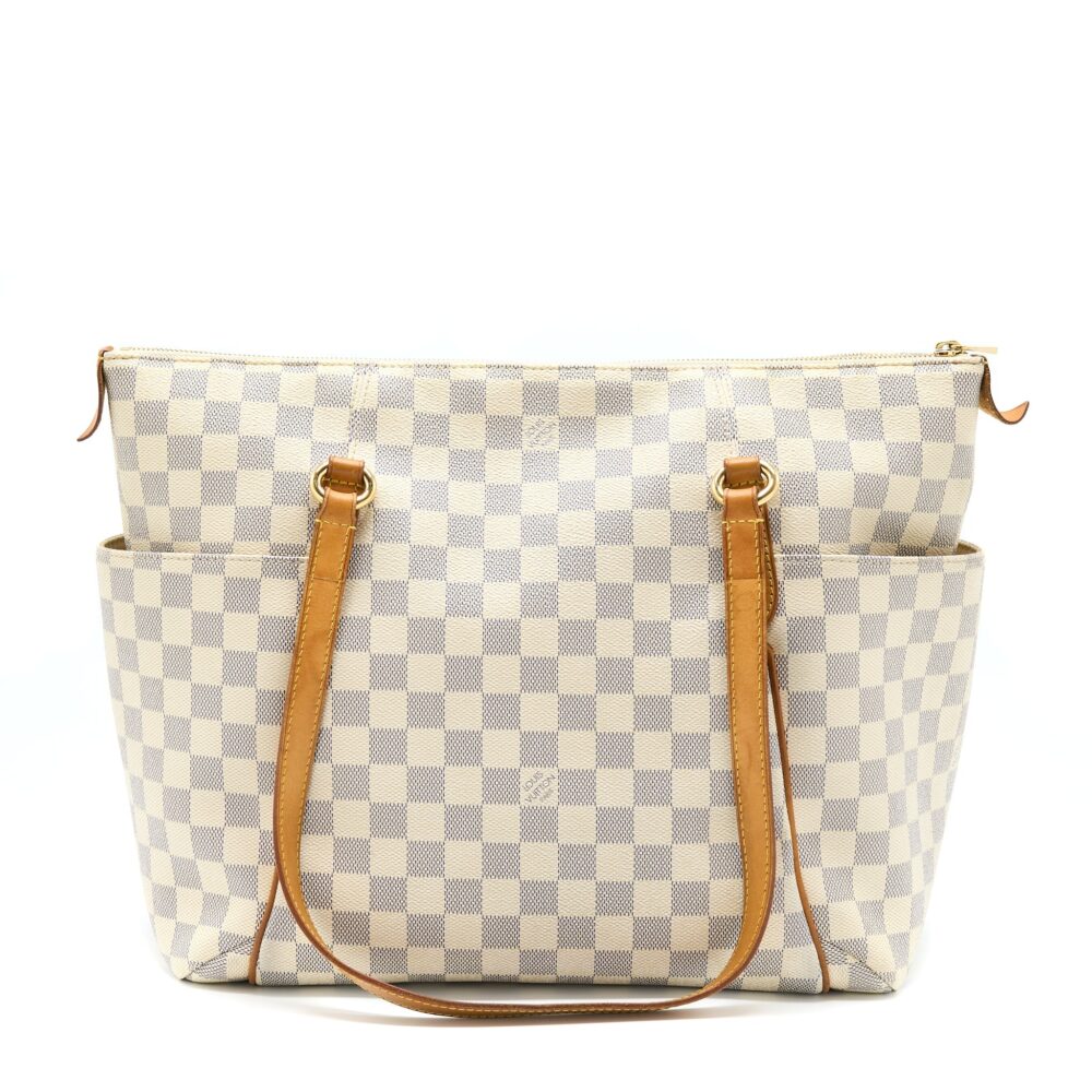 AAA Replica Louis Vuitton LV TOTALLY MM DAMIER AZUR GHW