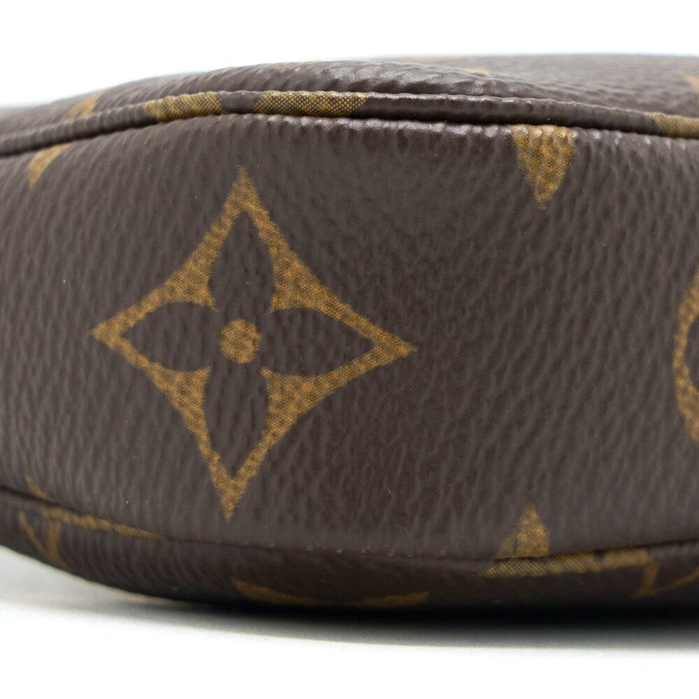 AAA Replica Louis Vuitton LV MINI POCHETTE MONOGRAM CANVAS GHW