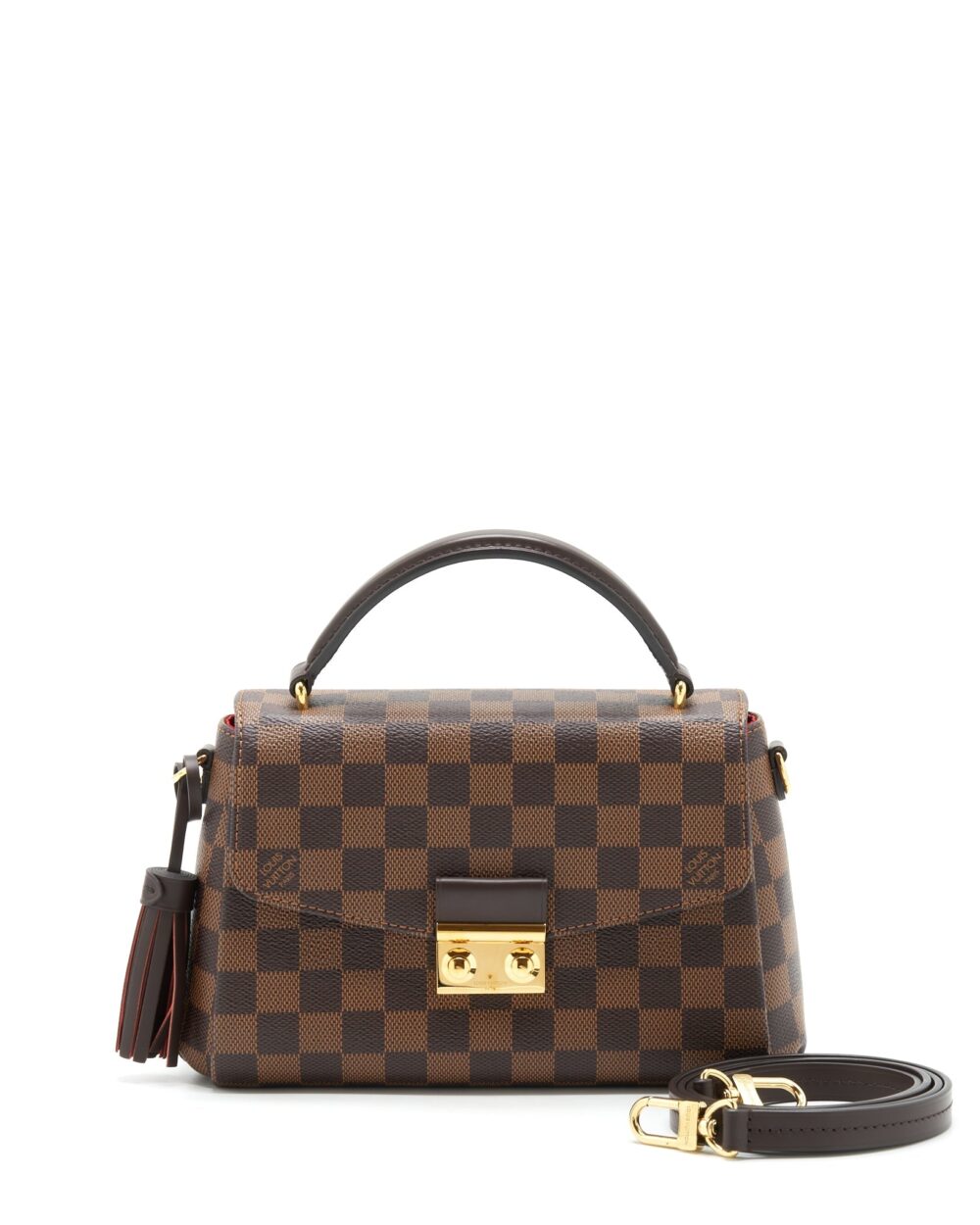 AAA Replica Louis Vuitton LV CROISETTE EBENE BROWN GHW