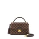 AAA Replica Louis Vuitton LV CROISETTE EBENE BROWN GHW