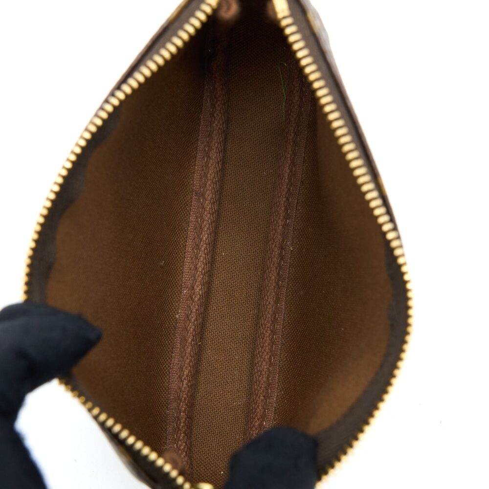 AAA Replica Louis Vuitton LV MINI POCHETTE MONOGRAM CANVAS GHW