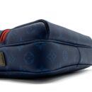 AAA Replica Louis Vuitton LV MESSENGER BAG MONOGRAM CANVAS PACIFIC BLUE/ MULTICOLOUR HARDWARE