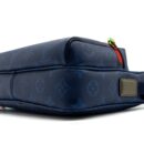 AAA Replica Louis Vuitton LV MESSENGER BAG MONOGRAM CANVAS PACIFIC BLUE/ MULTICOLOUR HARDWARE