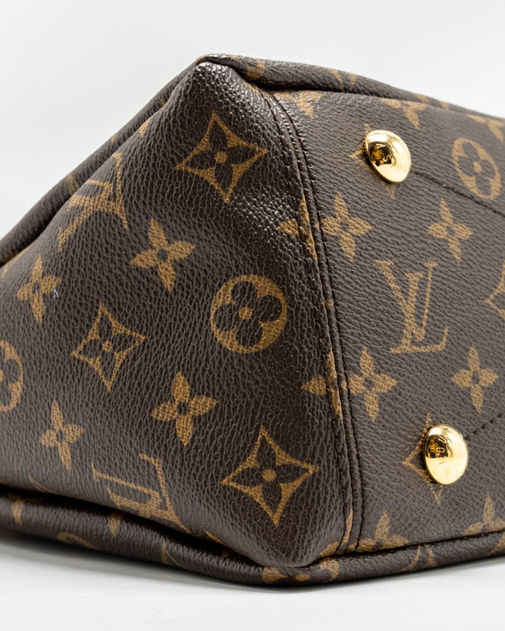 AAA Replica Louis Vuitton LV PALLAS TOTE BAG MONOGRAM CANVAS BROWN GHW