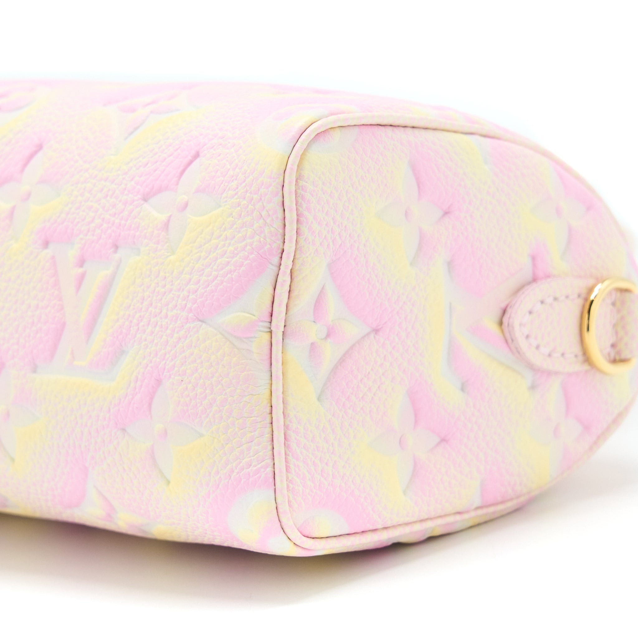 AAA Replica Louis Vuitton LV NANO SPEEDY MONOGRAM EMPREINTE MULTICOLOURE GHW