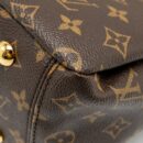 AAA Replica Louis Vuitton LV PALLAS TOTE BAG MONOGRAM CANVAS BROWN GHW